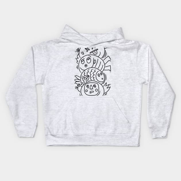 totem Kids Hoodie by Angel Rivas